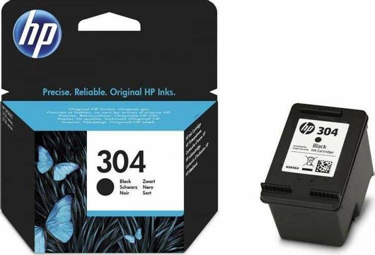 Γνήσιο Μελάνι Εκτυπωτών Inkjet HP 304 120 Σελίδες Μαύρο