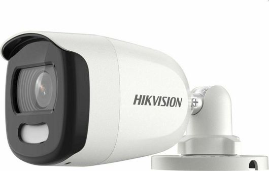 Hikvision ColorVu DS-2CE12HFT-F CCTV Κάμερα Παρακολούθησης 5MP Full HD+ Αδιάβροχη με Φακό 2.8mm
