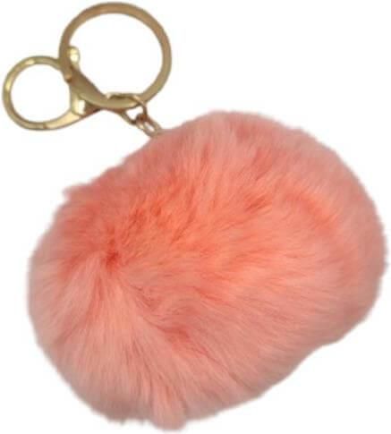 Μπρελόκ 7798-k Με Γουνάκι & Γάντζο 