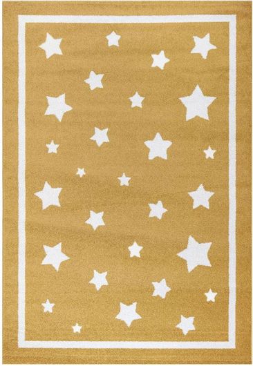 Παιδικό Χαλί Μηχανής Ezzo Kiddie Estrella A173Ax6 Κίτρινο 160x230cm Πάχους 11mm