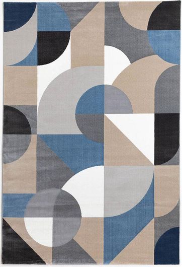 Παιδικό Χαλί Μηχανής Ezzo Vagio Shapes A655Acd 160x230cm Πάχους 11mm