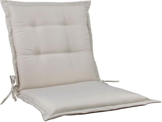 Μαξιλάρι Καρέκλας Κήπου Woodwell με Πλάτη Flap Εκρού 100x45εκ.