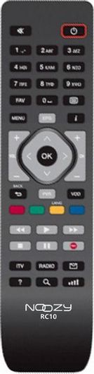 Συμβατό Τηλεχειριστήριο Noozy RC10 για Ψηφιάκους Δέκτες CosmoteTV