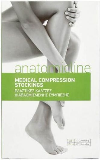 Καλσόν Anatomic Line  Με Κλειστά Δάκτυλα Class Ι 6316 XL