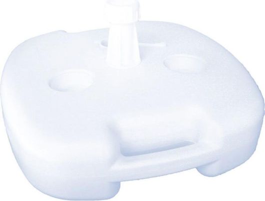 Βάση Ομπρέλας For Home Νερού-Άμμου Πλαστική 22lt Ορθογώνια Λευκή