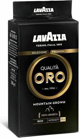 Καφές Espresso Lavazza Qualita Oro Mountain Grown Αλεσμένος 250gr