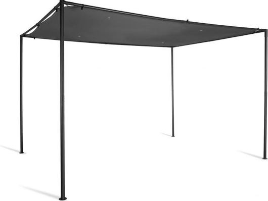 Πτυσσόμενη Πέργκολα Κήπου Οροφής Inkazen Santa Cruz 40031286 Μεταλλική 300x300cm Γκρι