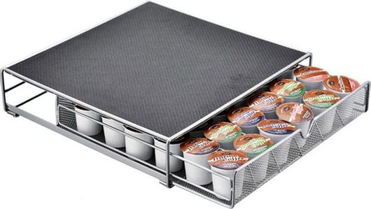 Βάση Bakaji για 36 Κάψουλες Nespresso Μεταλλική 33x32x7.5cm