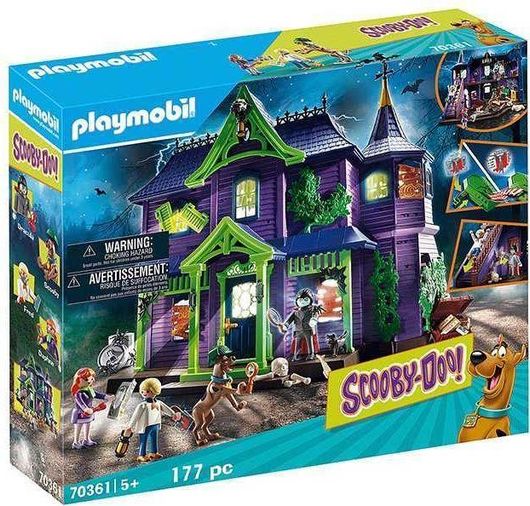 Playmobil Scooby-Doo Περιπέτεια στο Στοιχειωμένο Σπίτι 70361 για 5+ Ετών