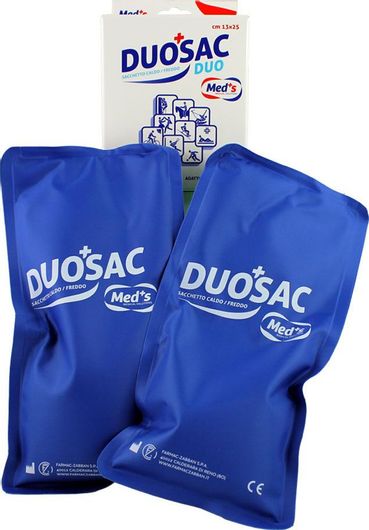 Διπλή Παγοκύστη Θερμοκομπρέσα Gel με Θήκη Farmac Zabban Duosac Duo