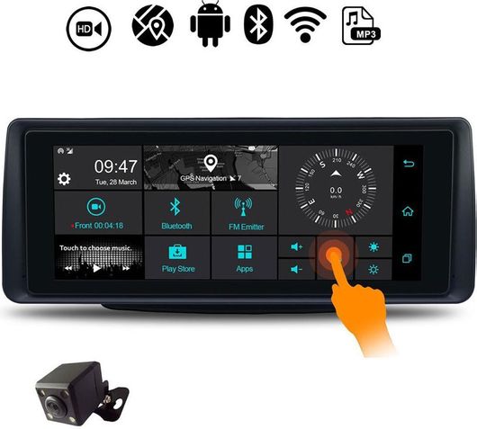 Οθόνη για Ταμπλό Αυτοκινήτου Universal 7" με Bluetooth/USB/WiFi/GPS