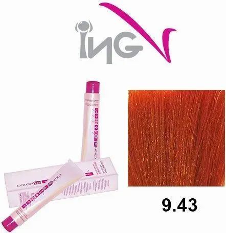Βαφή Μαλλιών ING Professional 100ml Νο 9.43 Ξανθό Πολύ Ανοιχτό Χάλκινο Ντορέ