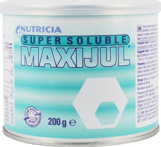 Nutricia Maxijul Super Soluble Ειδικό Συμπλήρωμα Διατροφής 200gr