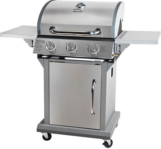 Ψησταριά Υγραερίου Bormann BBQ5030 Μαντεμένια Σχάρα με 3 Εστίες