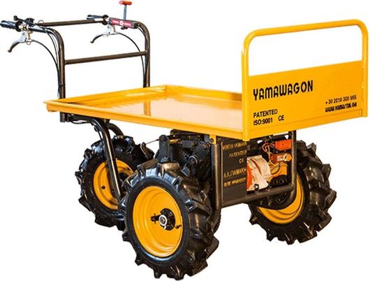 Οχήμα Μεταφοράς Yamastik Yamawagon ΑΚ-010 για Φορτίο Βάρους έως 80kg Κίτρινο