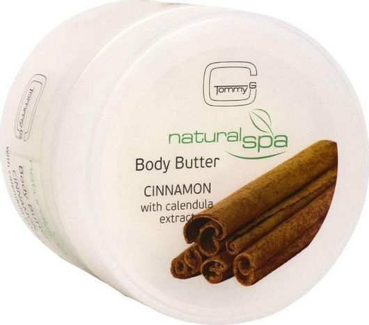 Butter Σώματος TommyG Natural Spa Ενυδατικό με Άρωμα Κανέλα 200ml