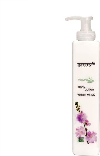 Lotion Σώματος TommyG Natural Spa Spa White Musk Ενυδατική 300ml