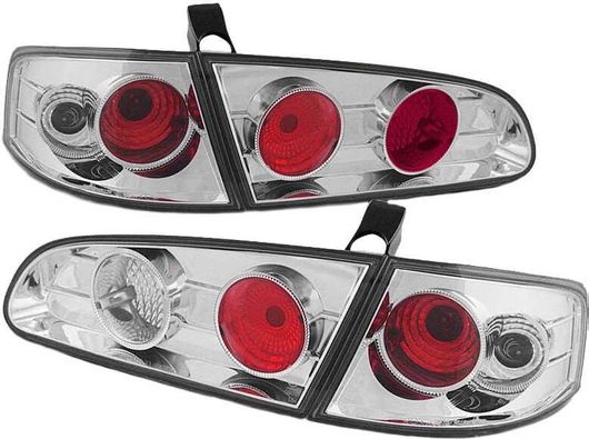 Σετ Πίσω Φανάρια Sonar για Seat Ibiza 6L 02-08 Χρωμίου