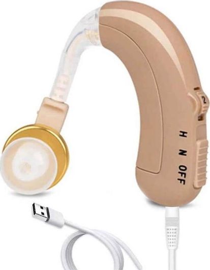 Ακουστικό Ενίσχυσης Ακοής & Βοήθημα Βαρηκοΐας 70145 Επαναφορτιζόμενο