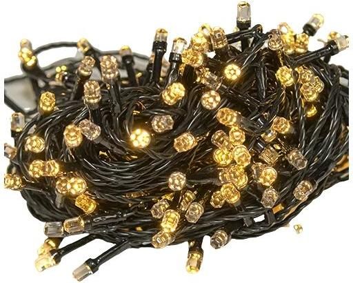 Χριστουγεννιάτικα Λαμπάκια Epam 1000 LED Θερμό Λευκό 53μ σε Σειρά με Πράσινο Καλώδιο και Προγράμματα TnS XLALED1000-GWW/31V