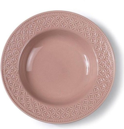 Πιάτο Σερβιρίσματος SP Tableware L.V. Studio Βαθύ Πορσελάνης 23 cm Ροζ