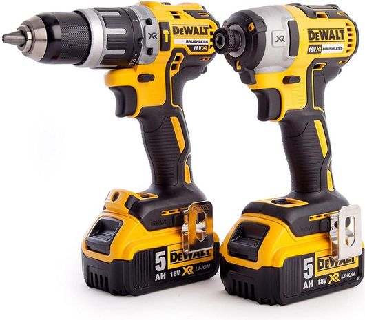 Σετ Εργαλείων Dewalt Επαναφορτιζόμενο DCK266P2 18V με Κόμπακτ Κρουστικό Δραπανακατσάβιδο DCD796 & Παλμικό Κατσαβίδι DCF887
