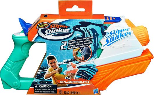 Nerf Hasbro Εκτοξευτής Splashmouth Super Soaker για 6+ Ετών