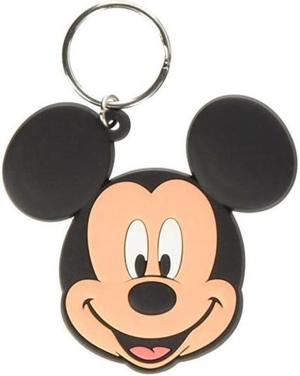 Μπρελόκ Λαστιχένιο Mickey 5928-K Μαύρο