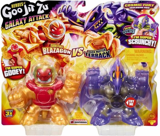 Παιχνίδι Giochi Preziosi Goo Zit Zu Galaxy Atack Blazagon Vs Terrack Gjt33000