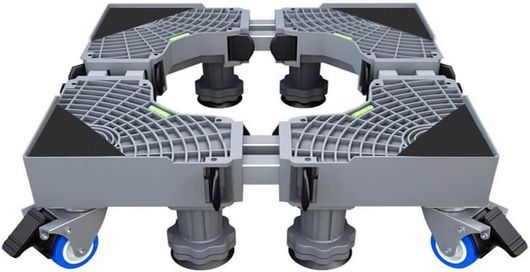 Βάση Λευκών Συσκευών Tool-0066 με Ρόδες Ρυθμιζόμενη Max 600kg, Γκρι