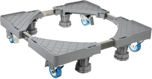 Βάση Λευκών Συσκευών Tool-0072 με Ρόδες Ρυθμιζόμενη Max 400kg Γκρι