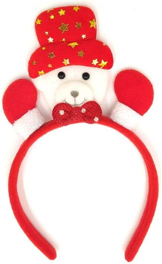 Στέκα Χριστουγεννιάτικη Χιονάνθρωπος Κόκκινο