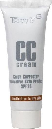 Κρέμα Προσώπου TommyG CC Cream Color Corrector για Ξηρές Επιδερμίδες 35ml