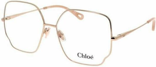 Γυναικείος Σκελετός Γυαλιών Οράσεως Chloe CH0096O 002 Μεταλλικός Ροζ Χρυσό