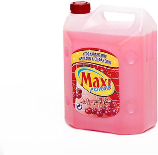 Υγρό Δαπέδων Maxi 4lt Με Άρωμα Κεράσι