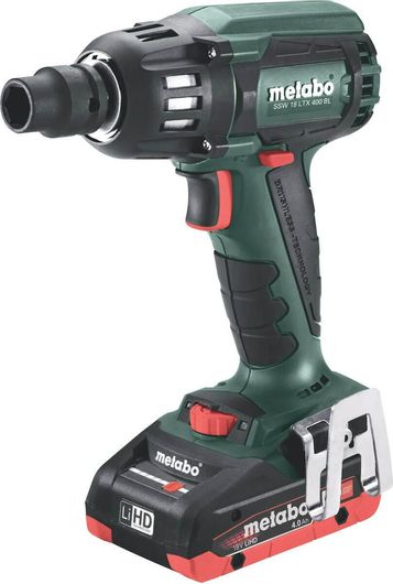Μπουλονόκλειδο Metabo SSW 18 LTX 400 BL Brushless 18V 2x4Ah με Υποδοχή 1/2