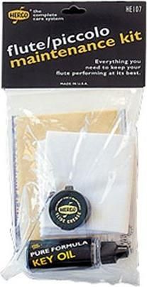 Πλήρες Σετ Καθαρισμού/Συντήρησης/Γυαλίσματος Dunlop HE-107 για Φλάουτο HE-107