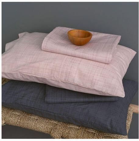 Μαξιλαροθήκες Palamaiki Σετ 50x75cm Lina Ροζ