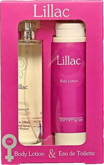 Σετ Tommy G Lillac Woman Eau de Toilette 100ml & Body Lotion 250ml