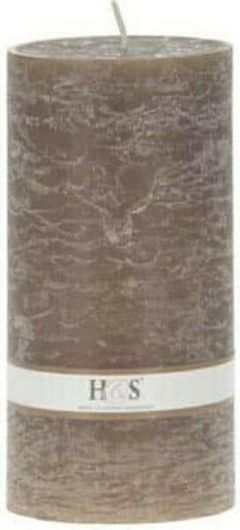 Αρωματικό Κερί JK Home Decoration 7x14cm Μπεζ