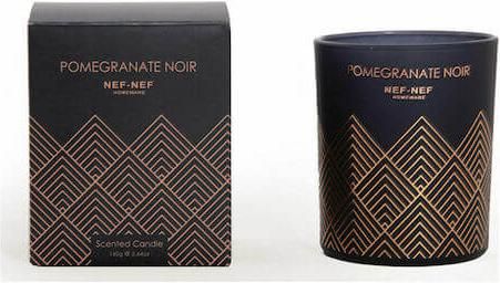 Αρωματικό Κερί Nef-Nef Pomegranate 160gr Μαύρο