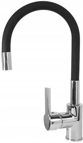 Poly Poly-164-6 Μπαταρία Κουζίνας Πάγκου Ασημί