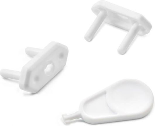 Προστατευτικά για Πρίζες Inofix 5401-2 14x33x21mm 6τμχ Λευκό