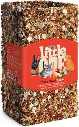 Τροφή Τρωκτικών Little One Tasty Maze Tunnel 410gr
