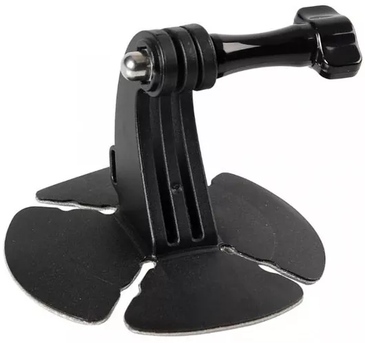 Βάση Στήριξης Action Camera για Κράνος & Ζελατίνα Μοτοσυκλέτας με Αυτοκόλλητο 3M