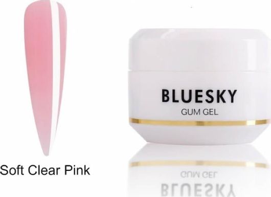 Τζελ Νυχιών Bluesky Gum Gel Soft Clear Pink 35gr