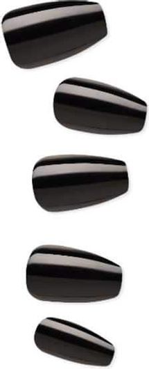 Tips Νυχιών Kiss imPRESS Press-on Manicure All Black Μαύρο