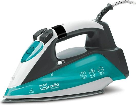 Σίδερο Ατμού Polti Quick & Slide QS220 2400W με Συνεχόμενη Παροχή 40gr/min και Κεραμική Πλάκα
