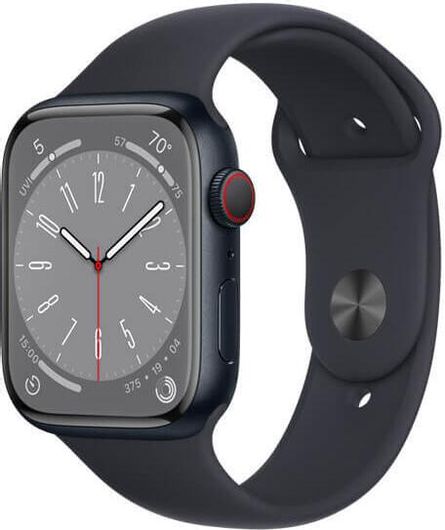 Apple Watch Series 8 41mm Aluminium Case with Sport Band Midnight