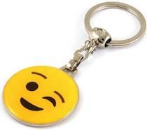 Μπρελόκ Μεταλλικό με Σμάλτο Emoji 1623-K